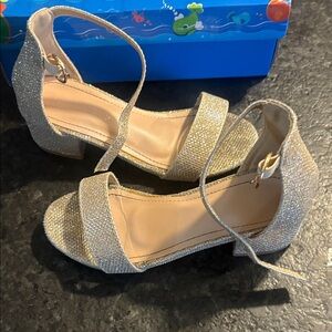 Shimmering Silver Women's Heels